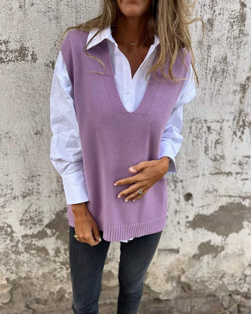 Ambre | Pull sans manches pour femmes