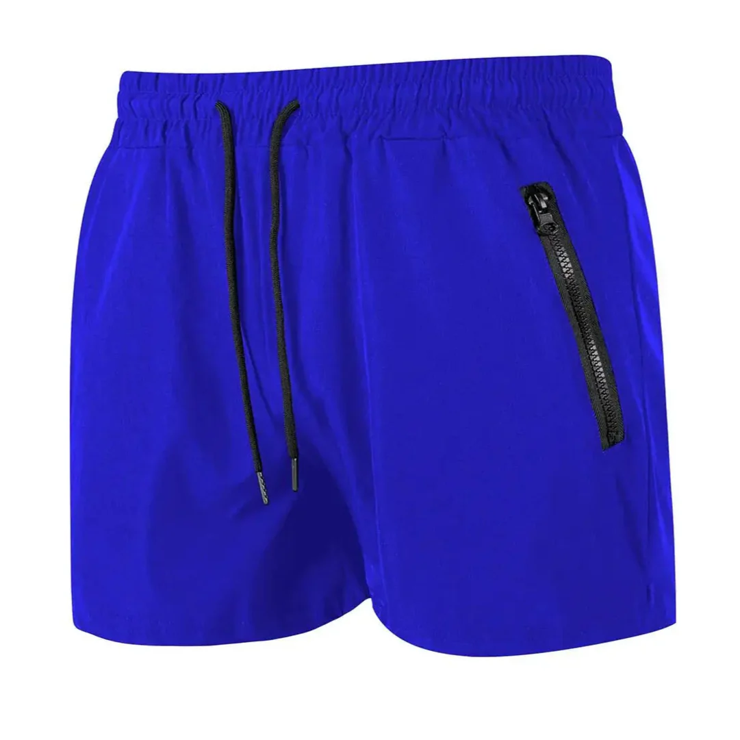 Romain | Short de bain à cordon et poches zippées pour homme