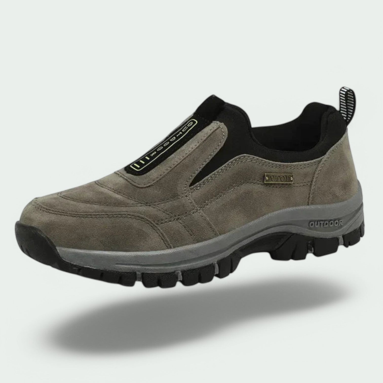 Nicolas | Chaussures de marche antidérapantes sans lacets pour homme