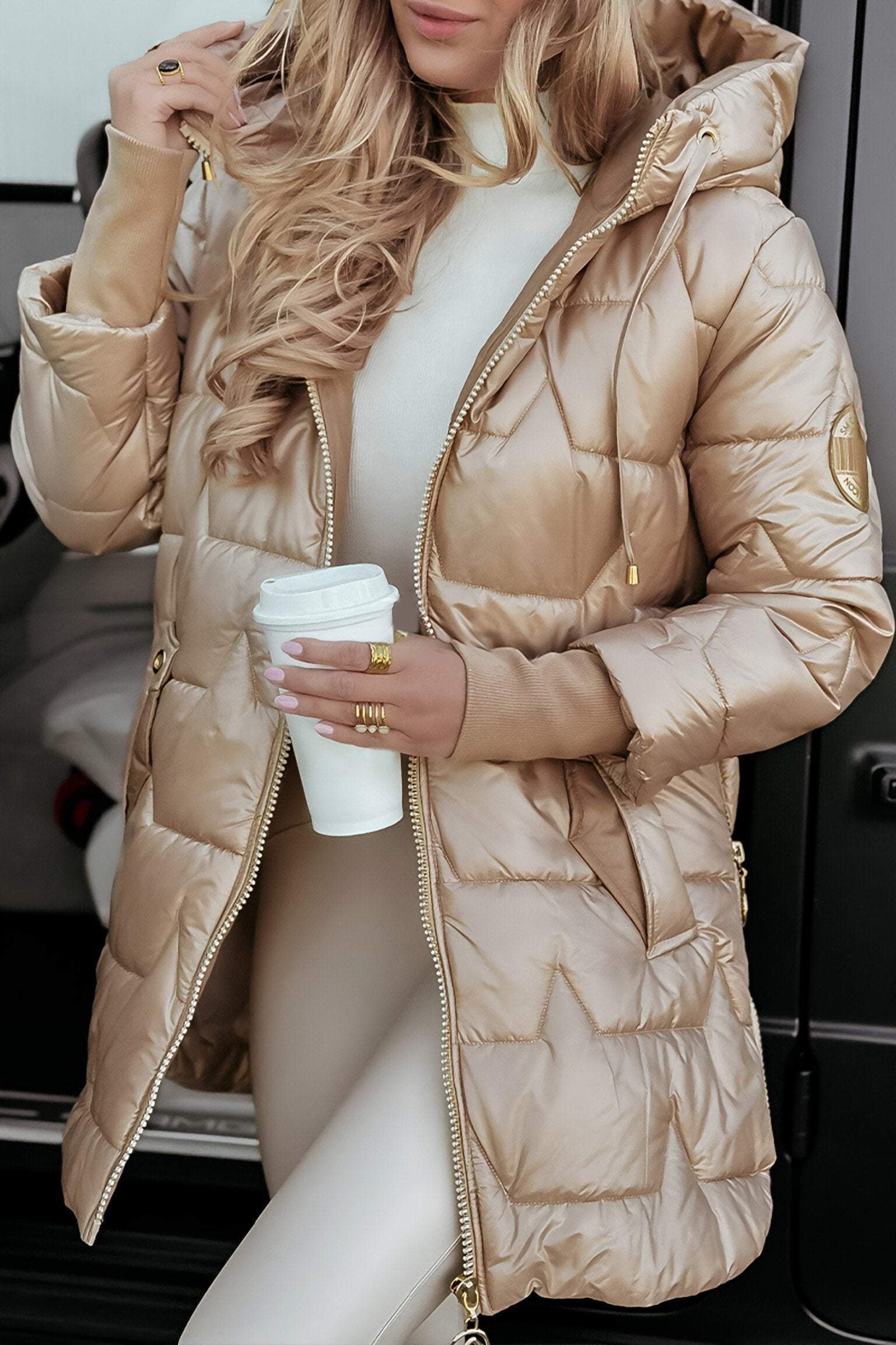 Christelle | Manteau à capuche élégant pour femmes