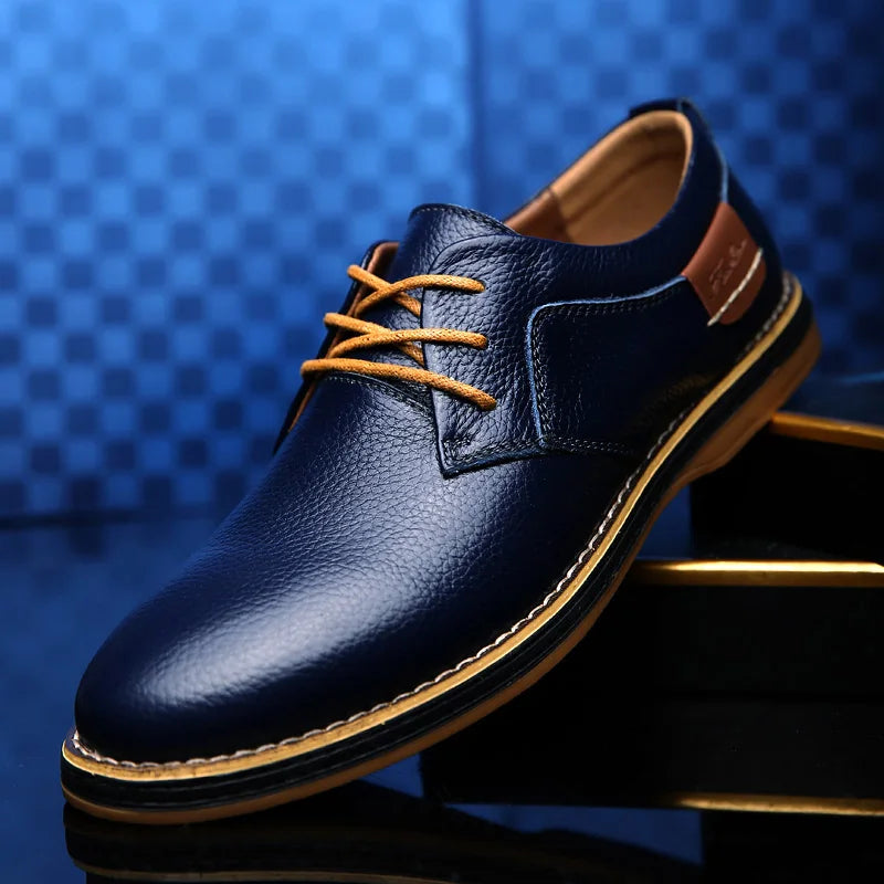 Laurent | Chaussures habillées en cuir à lacets pour homme