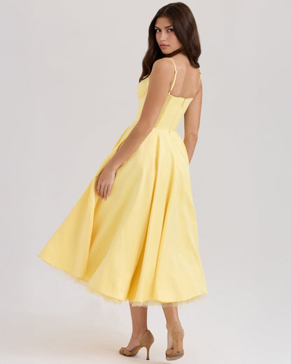 Brigitte | Robe midi élégante pour femmes