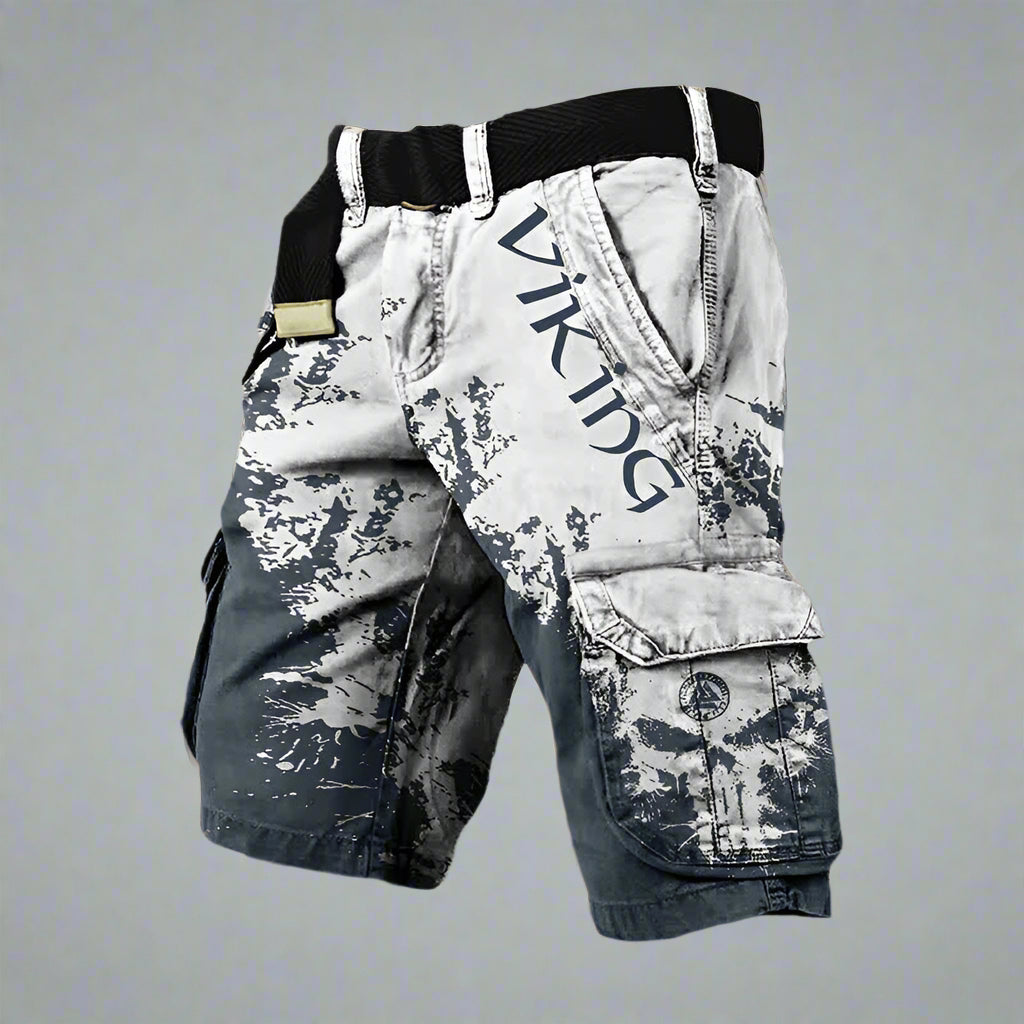 Logan | Short cargo imprimé style décontracté pour homme