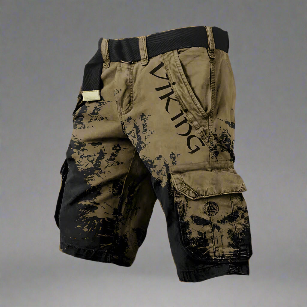 Logan | Short cargo imprimé style décontracté pour homme