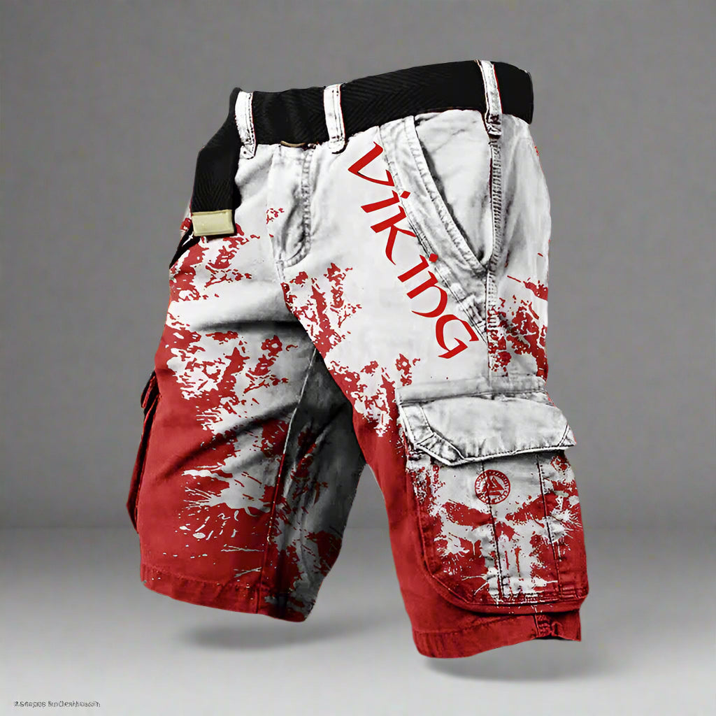 Logan | Short cargo imprimé style décontracté pour homme