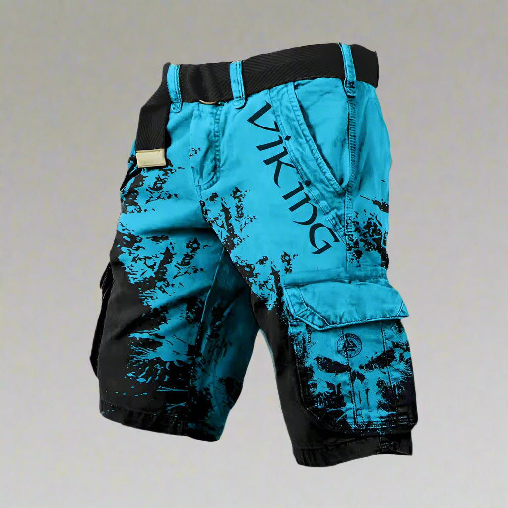 Logan | Short cargo imprimé style décontracté pour homme