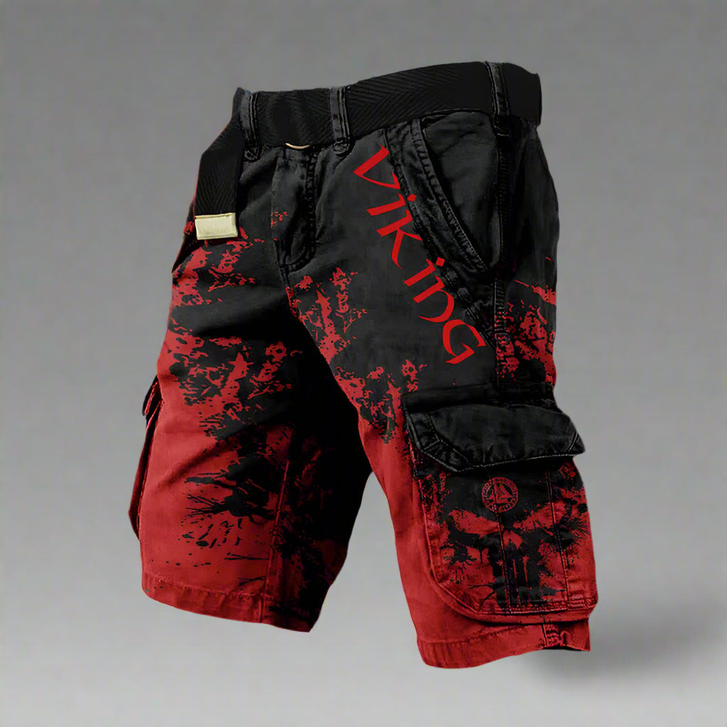 Logan | Short cargo imprimé style décontracté pour homme