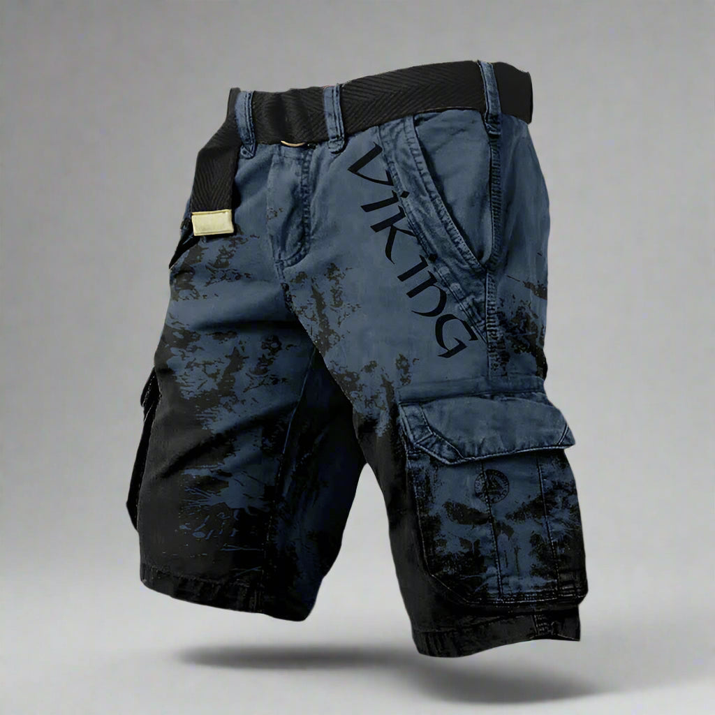 Logan | Short cargo imprimé style décontracté pour homme