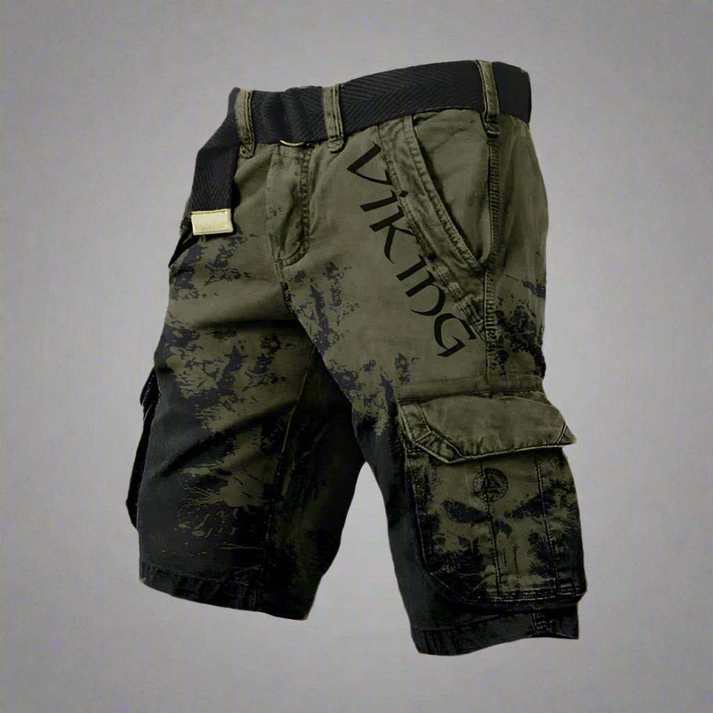 Logan | Short cargo imprimé style décontracté pour homme