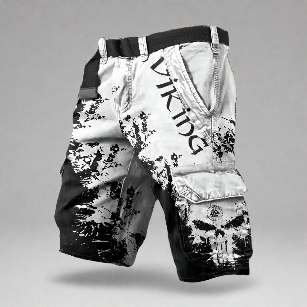 Logan | Short cargo imprimé style décontracté pour homme