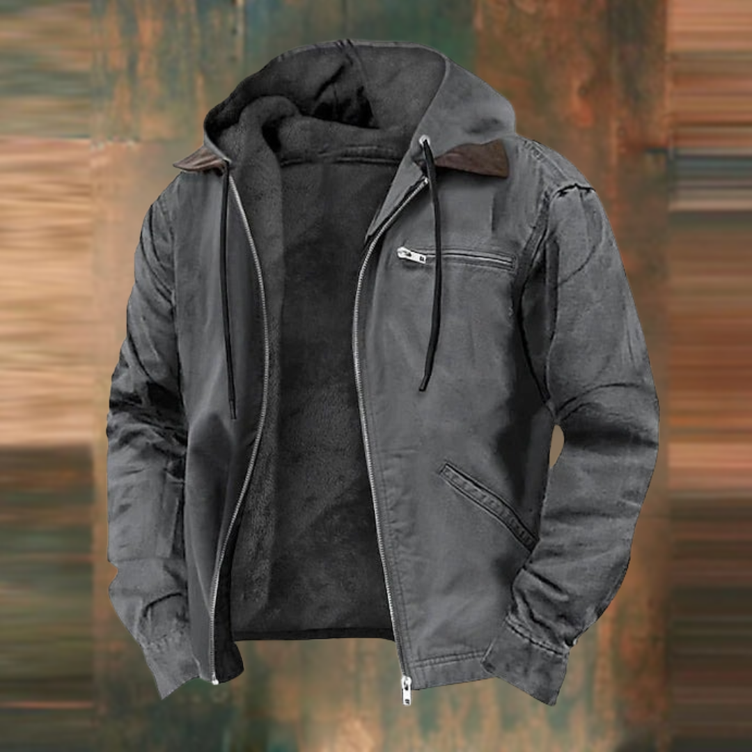 Milan | Veste zippée à capuche pour homme