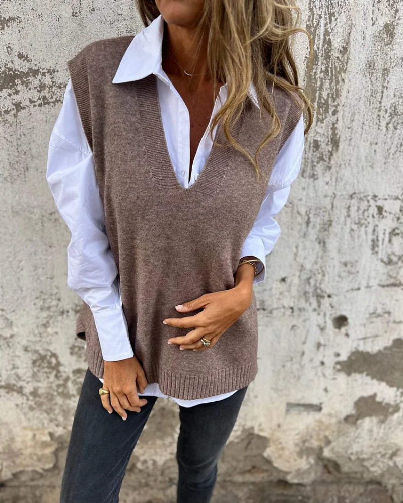 Ambre | Pull sans manches pour femmes