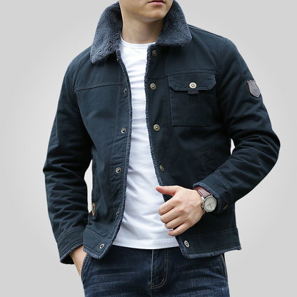 Lionel | Veste boutonnée style automnal pour homme