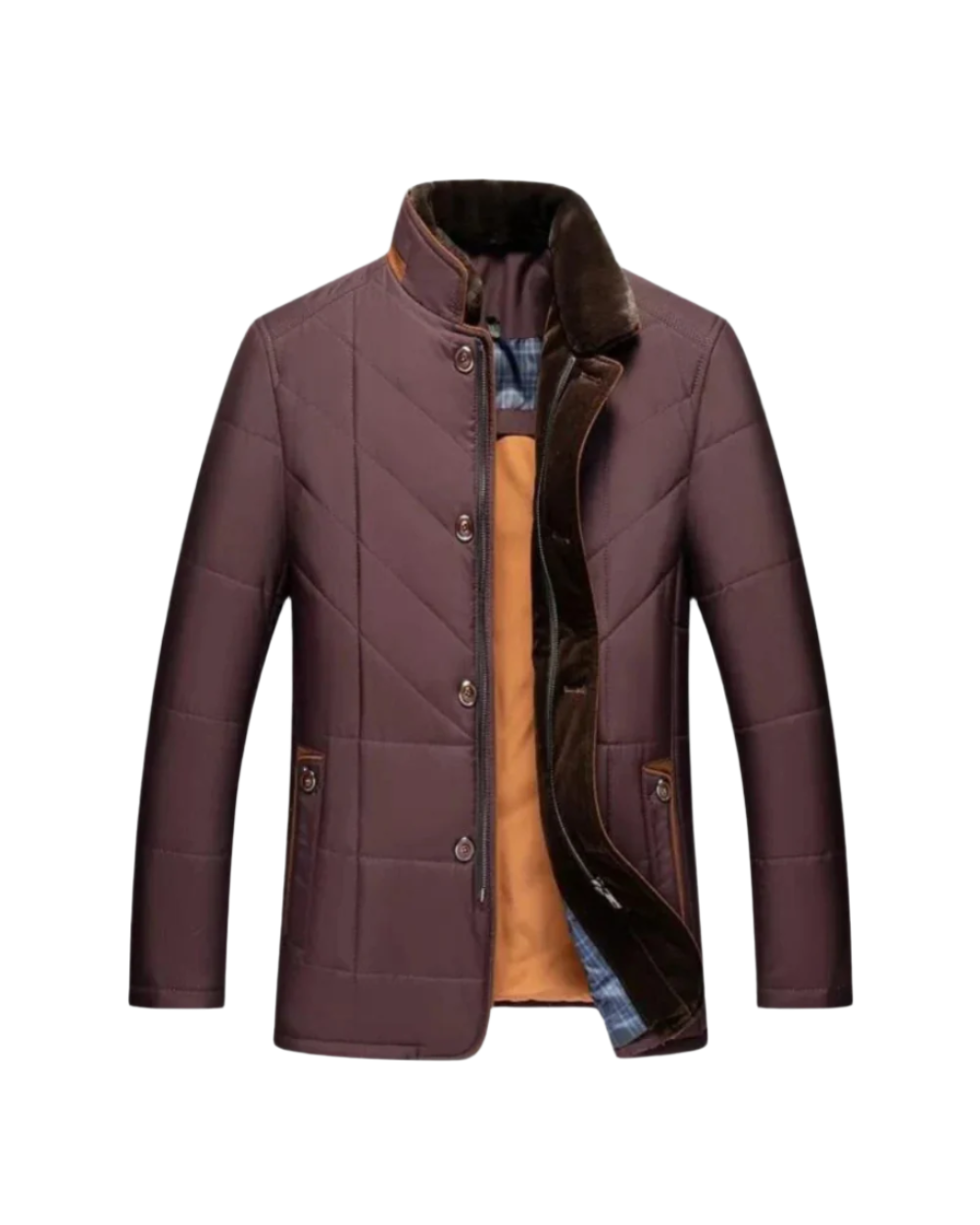 Jacques | Veste matelassée à col montant pour homme