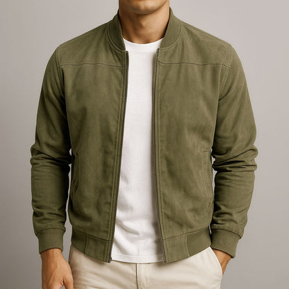 Roger | Veste casual à fermeture zippée pour homme