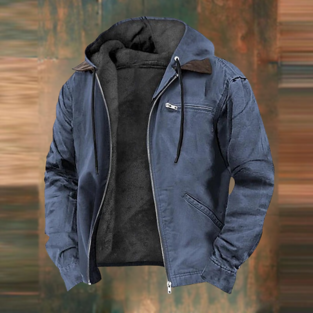 Milan | Veste zippée à capuche pour homme