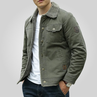 Lionel | Veste boutonnée style automnal pour homme