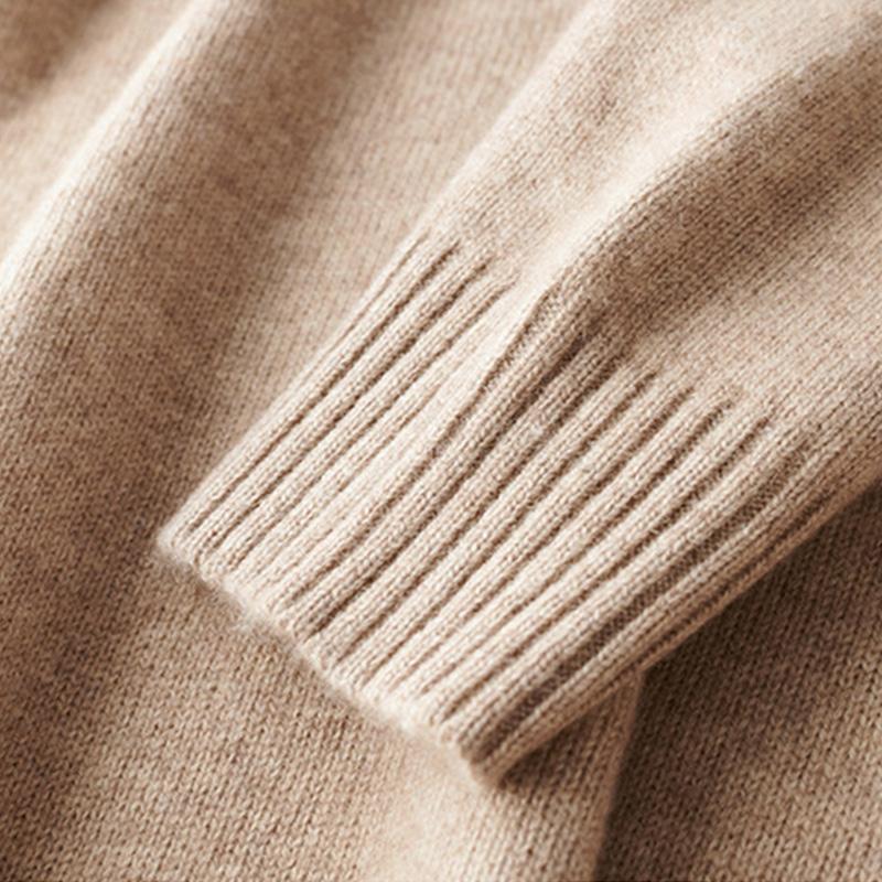 Quentin | Pull à fermeture zippée col montant pour homme