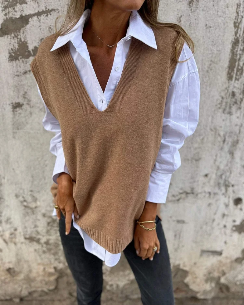 Ambre | Pull sans manches pour femmes