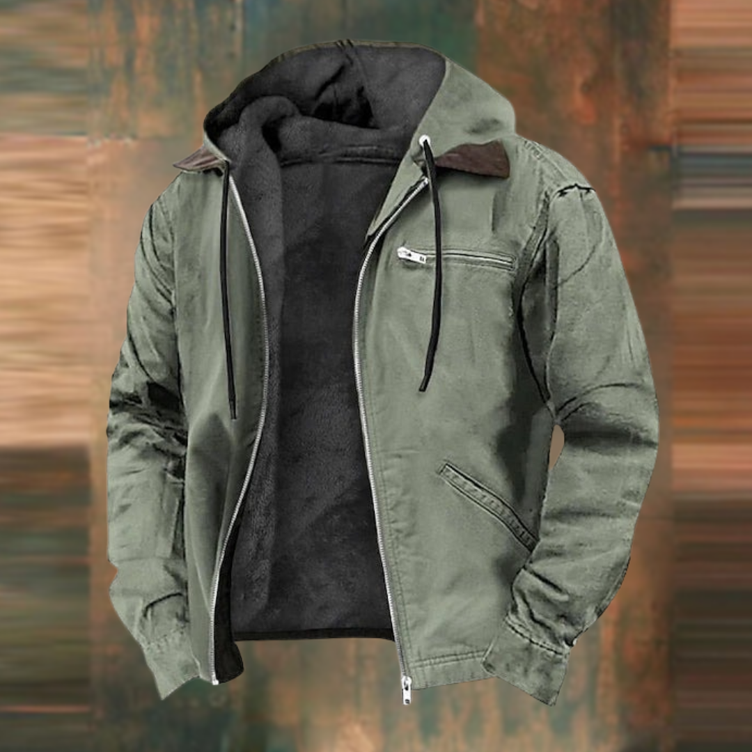 Milan | Veste zippée à capuche pour homme