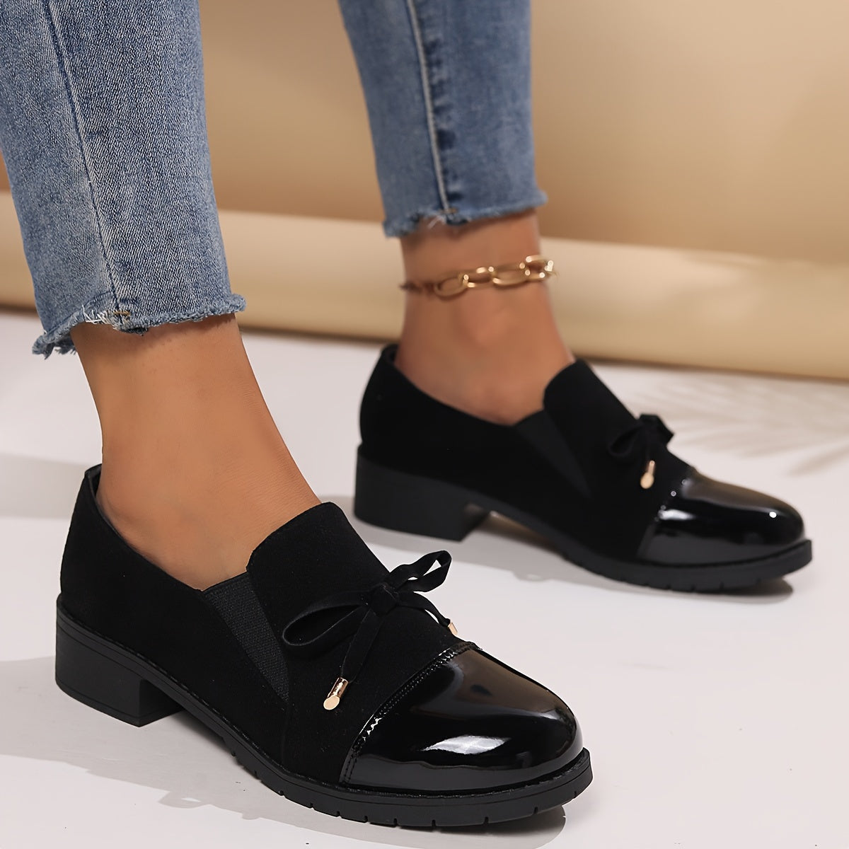 Magda | Chaussures basses à petit talon pour femme