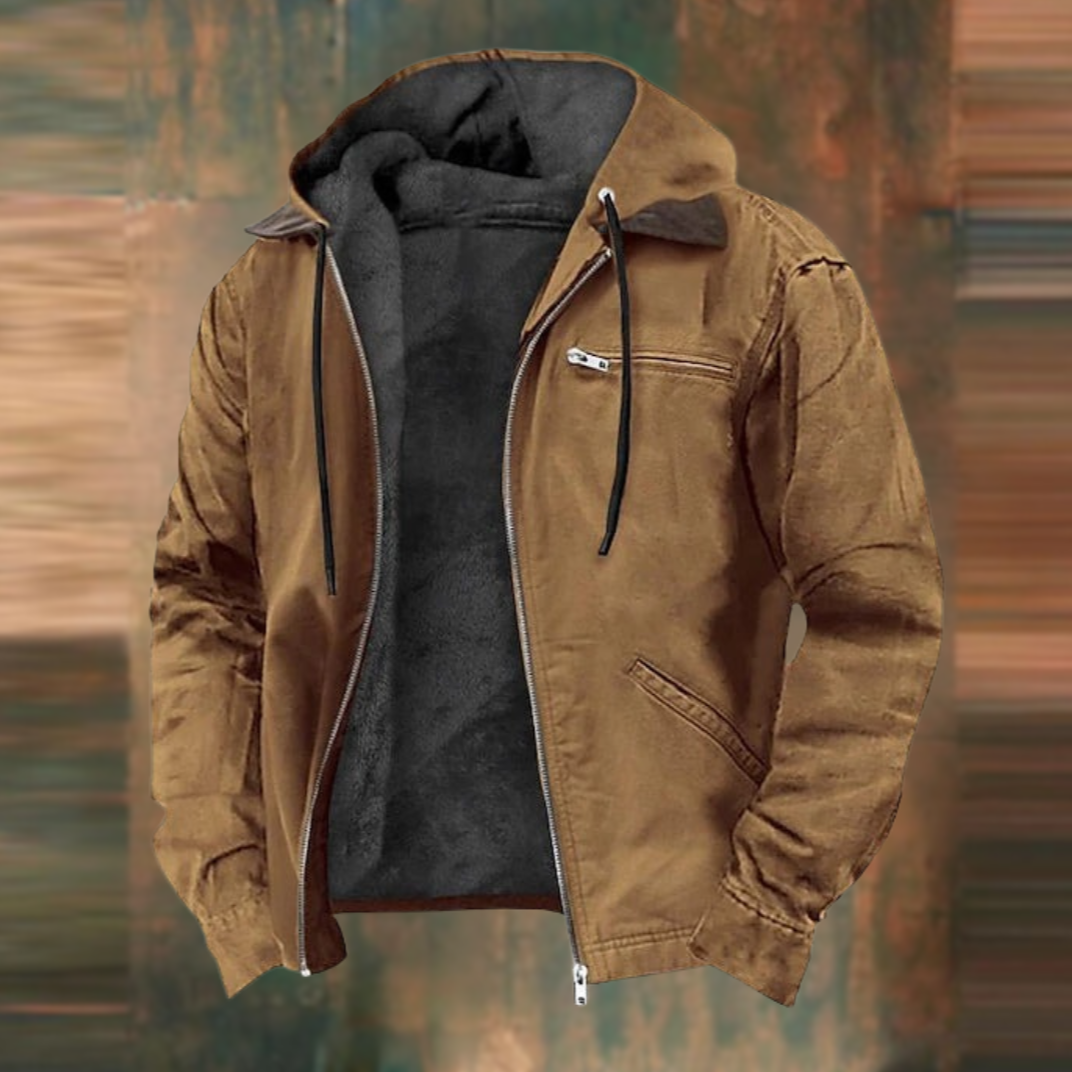 Milan | Veste zippée à capuche pour homme