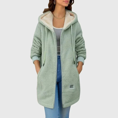 Anne | Manteau à capuche style décontracté pour femme