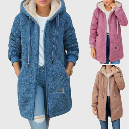 Anne | Manteau à capuche style décontracté pour femme