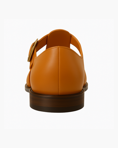 Elmo | Sandales classiques tressées en cuir pour femmes