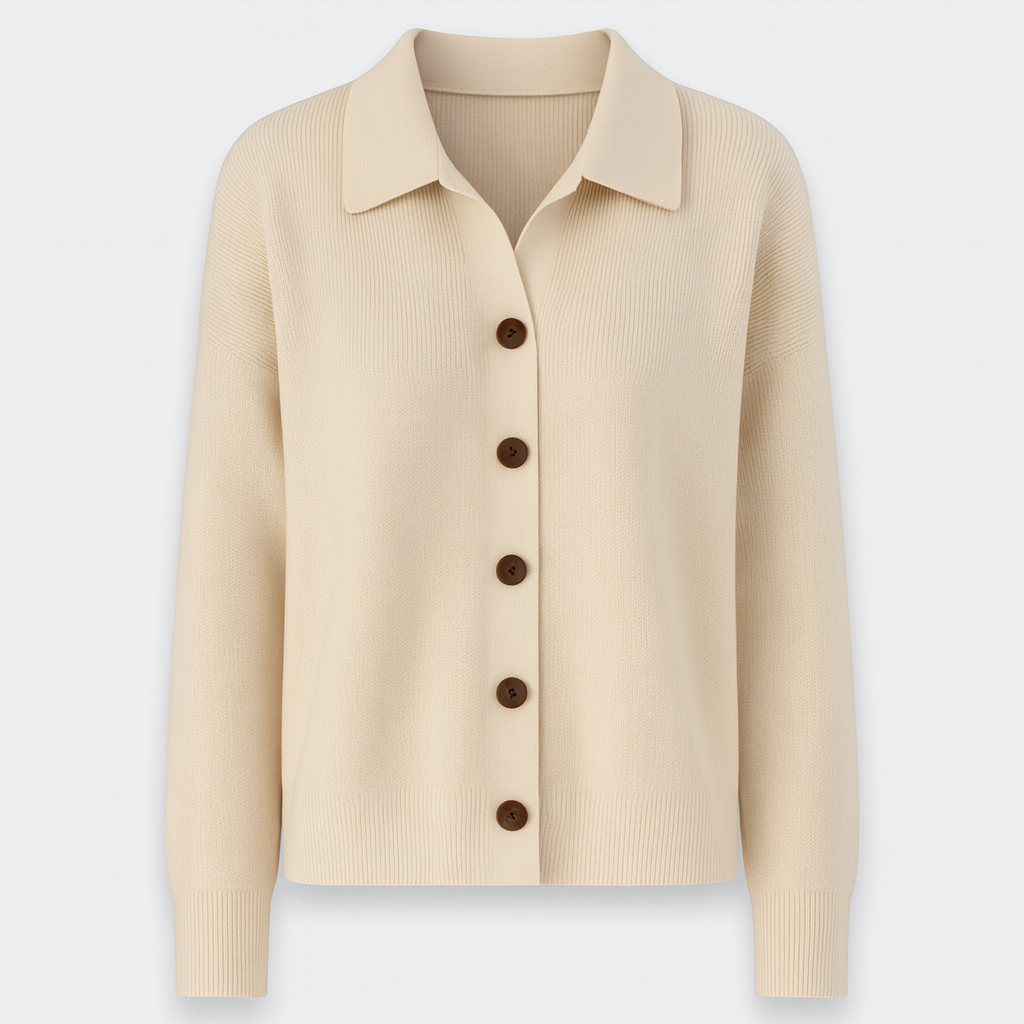 Délia | Cardigan à boutons au style intemporel pour femme