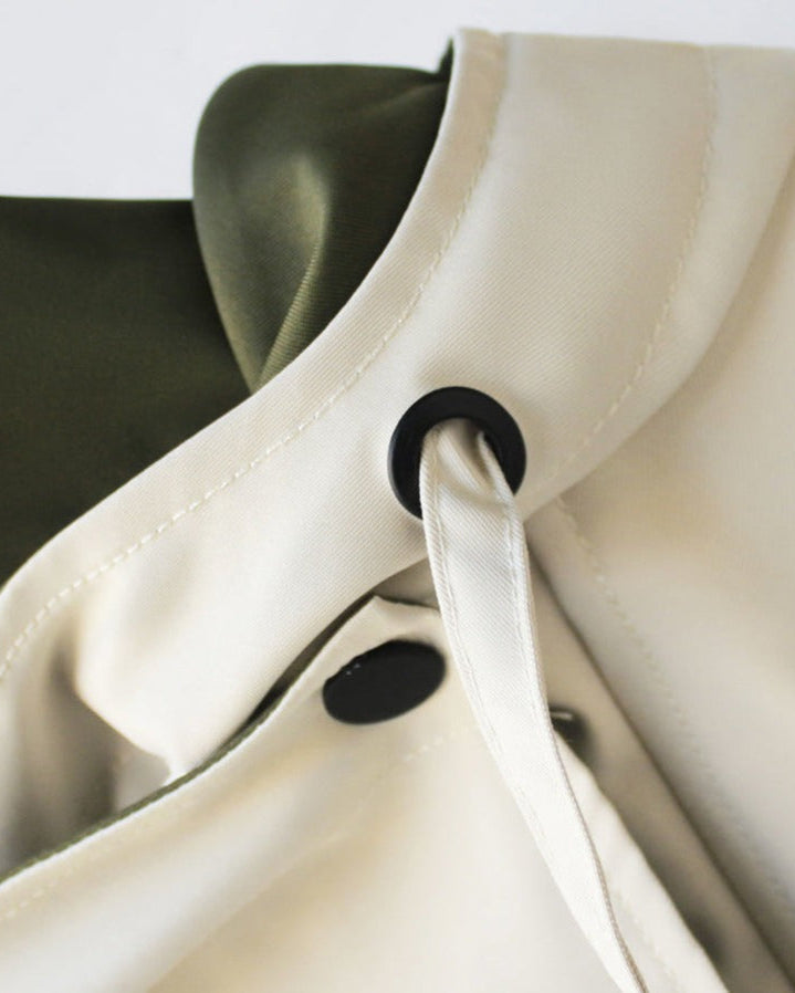 Céline | Élégant manteau coupe-vent à capuche pour femmes