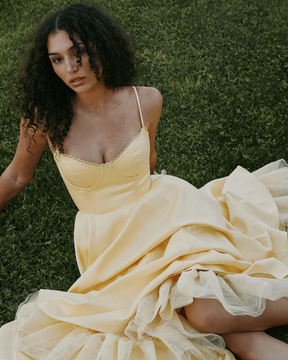 Brigitte | Robe midi élégante pour femmes