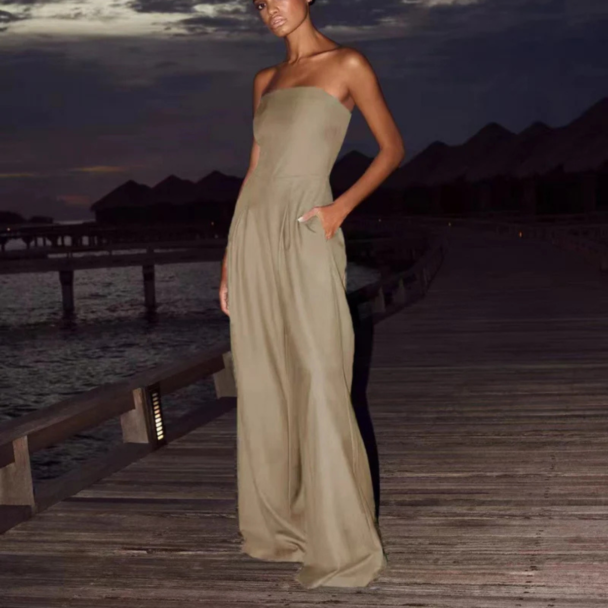 Geneviève | Combinaison bustier élégante pour femmes