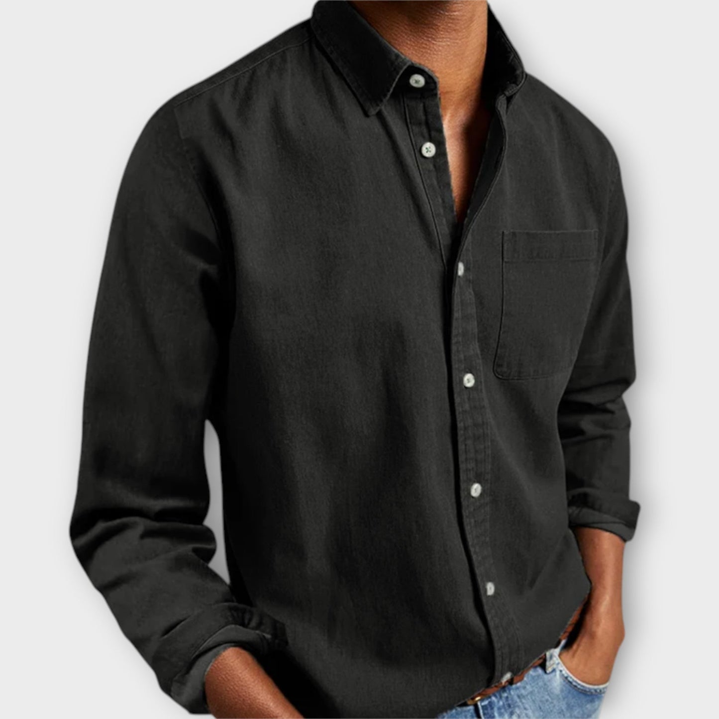 Fabrice | Chemise classique à manches longues pour homme