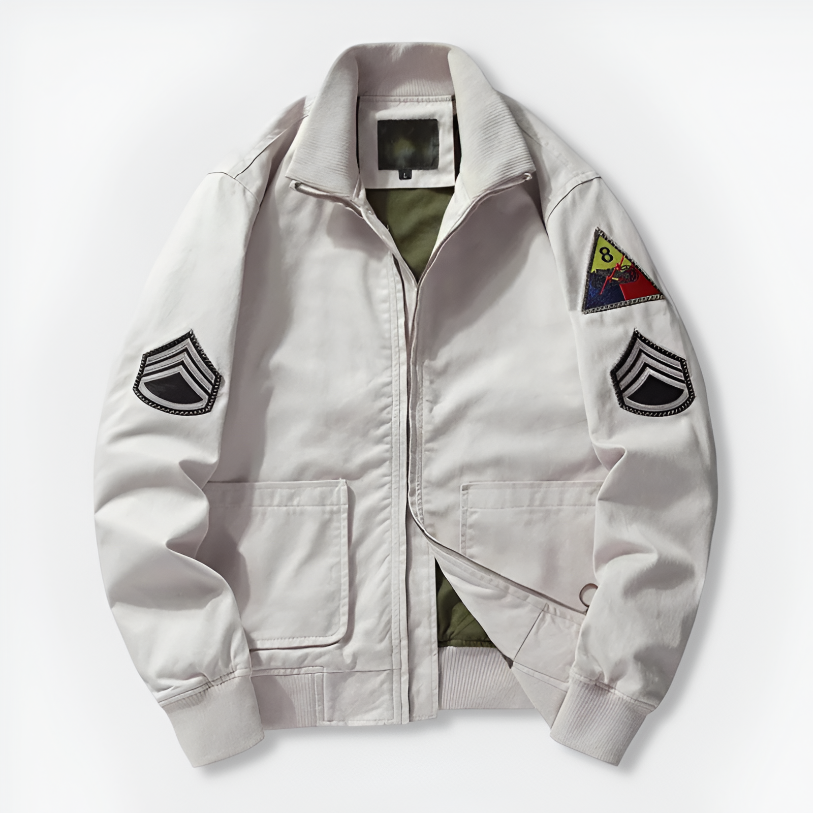 Marc | Veste bomber à écussons pour hommes