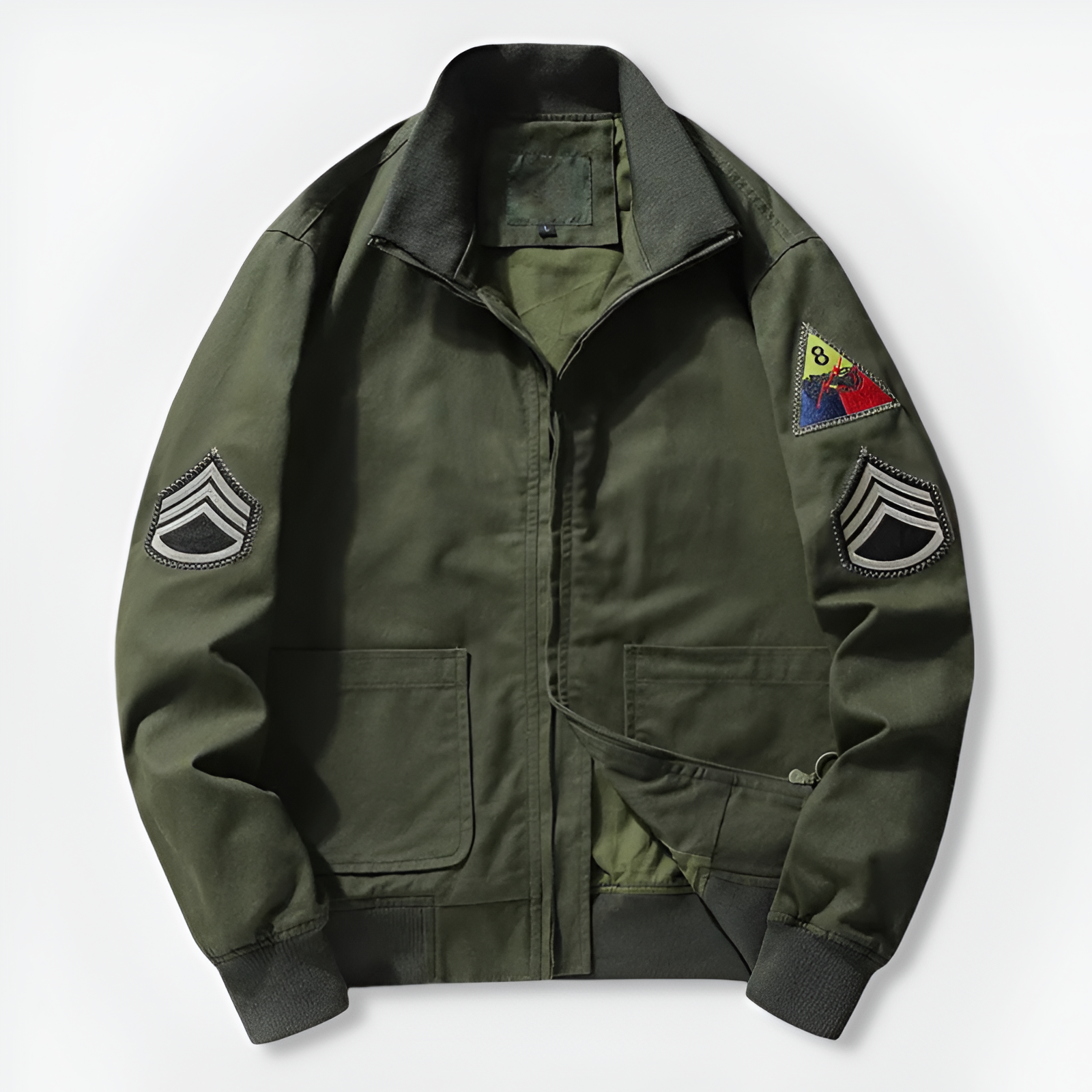 Marc | Veste bomber à écussons pour hommes
