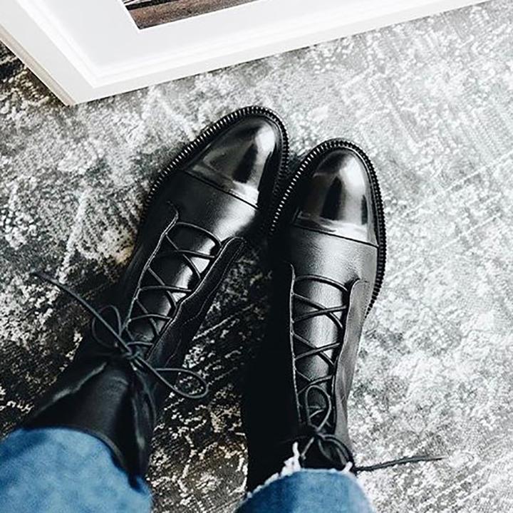 Sabrina | Bottines à lacets élégantes pour femmes