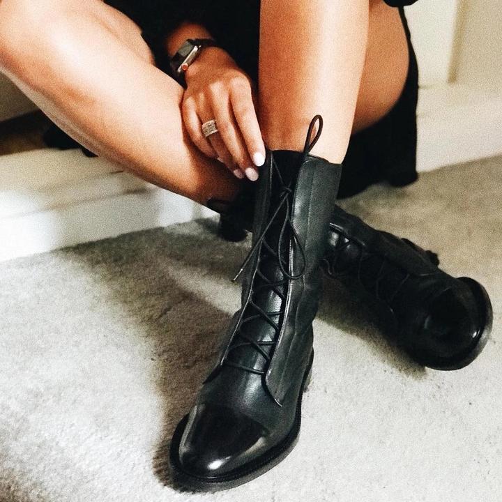 Sabrina | Bottines à lacets élégantes pour femmes