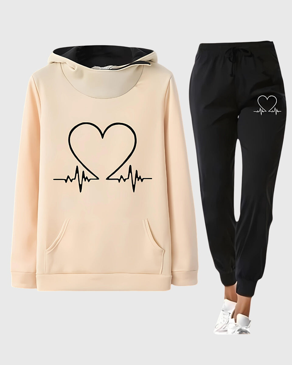 Livia | Ensemble sweat et pantalon casual pour femmes