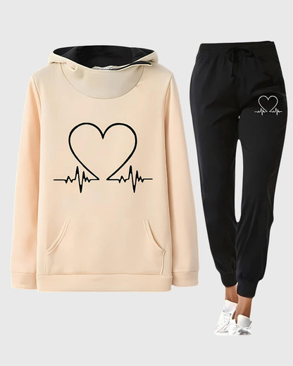 Livia | Ensemble sweat et pantalon casual pour femmes