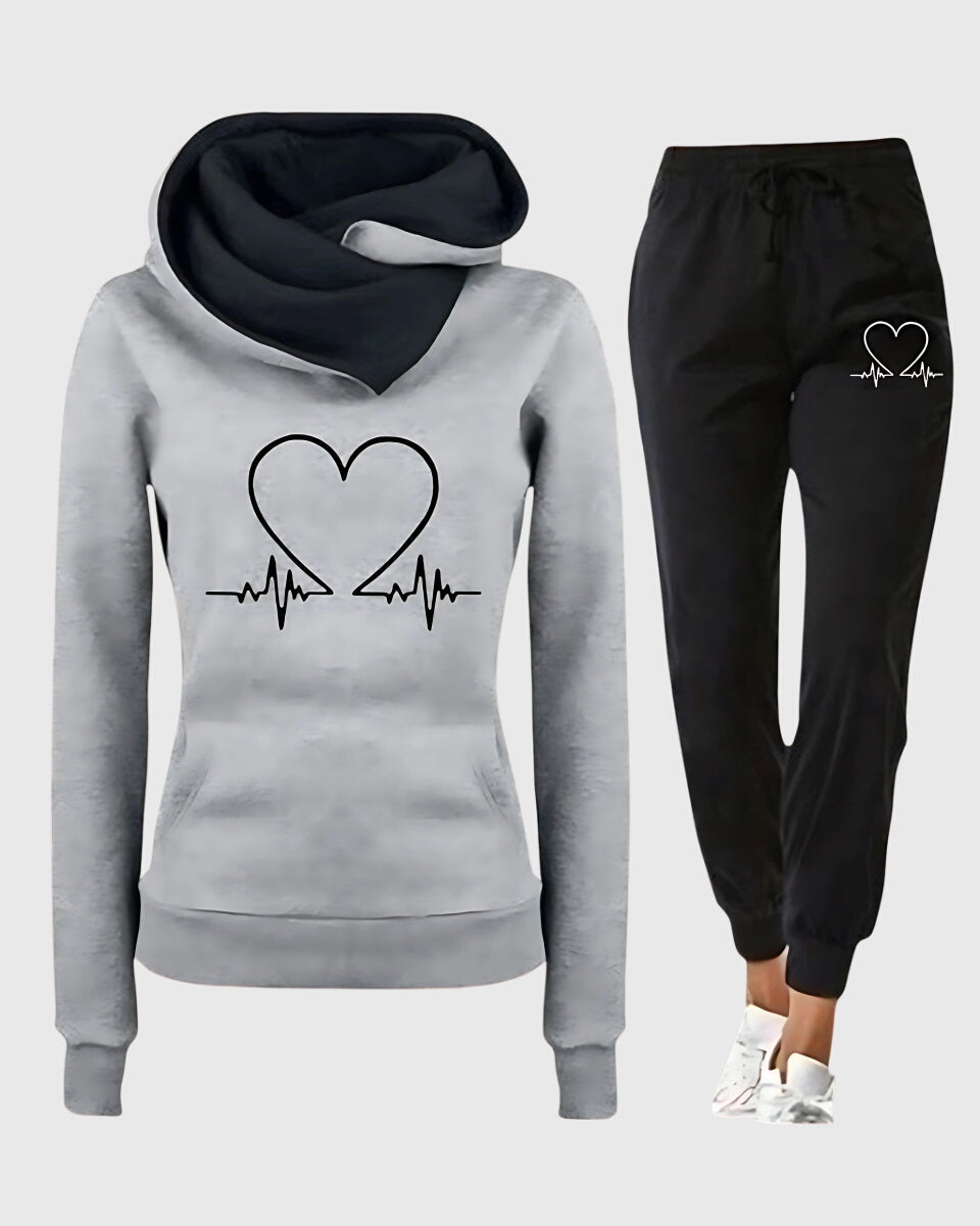 Livia | Ensemble sweat et pantalon casual pour femmes