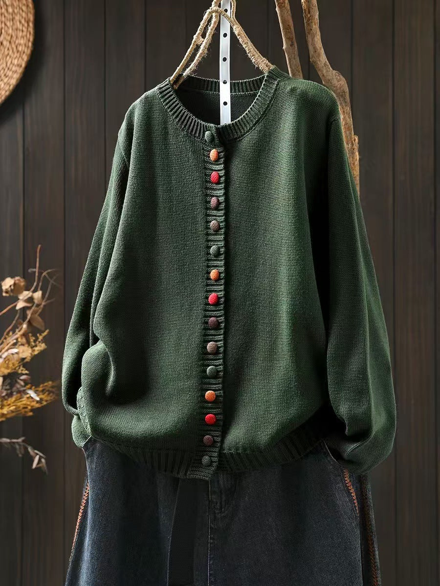 Yvette | Gilet boutonné à détail fantaisie pour femme