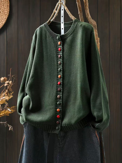 Yvette | Gilet boutonné à détail fantaisie pour femme