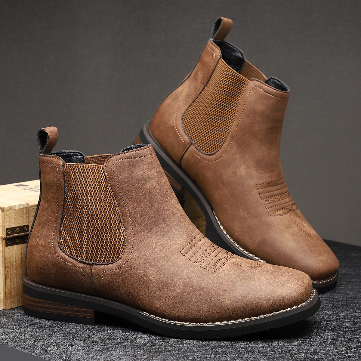Éliot | Bottines à design épuré pour homme