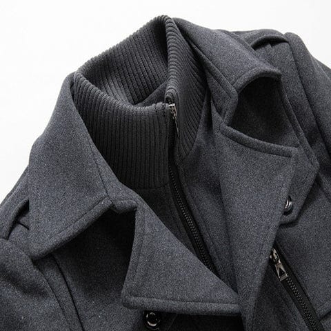 Jean-Luc | Manteau à col montant pour homme