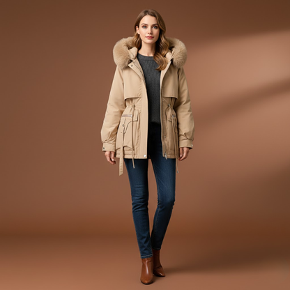 Lili-Rose | Manteau chaud à capuche style urbain pour femmes