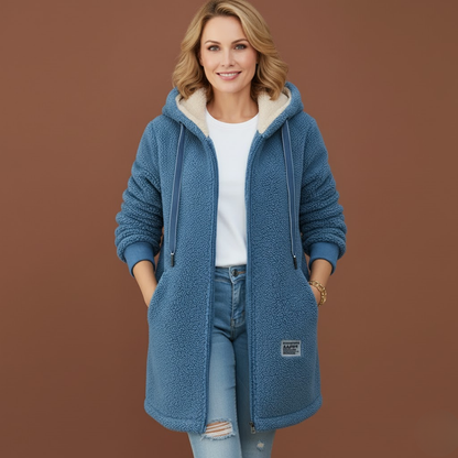 Anne | Manteau à capuche style décontracté pour femme