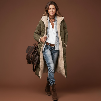 Charlène | Manteau long pour femmes