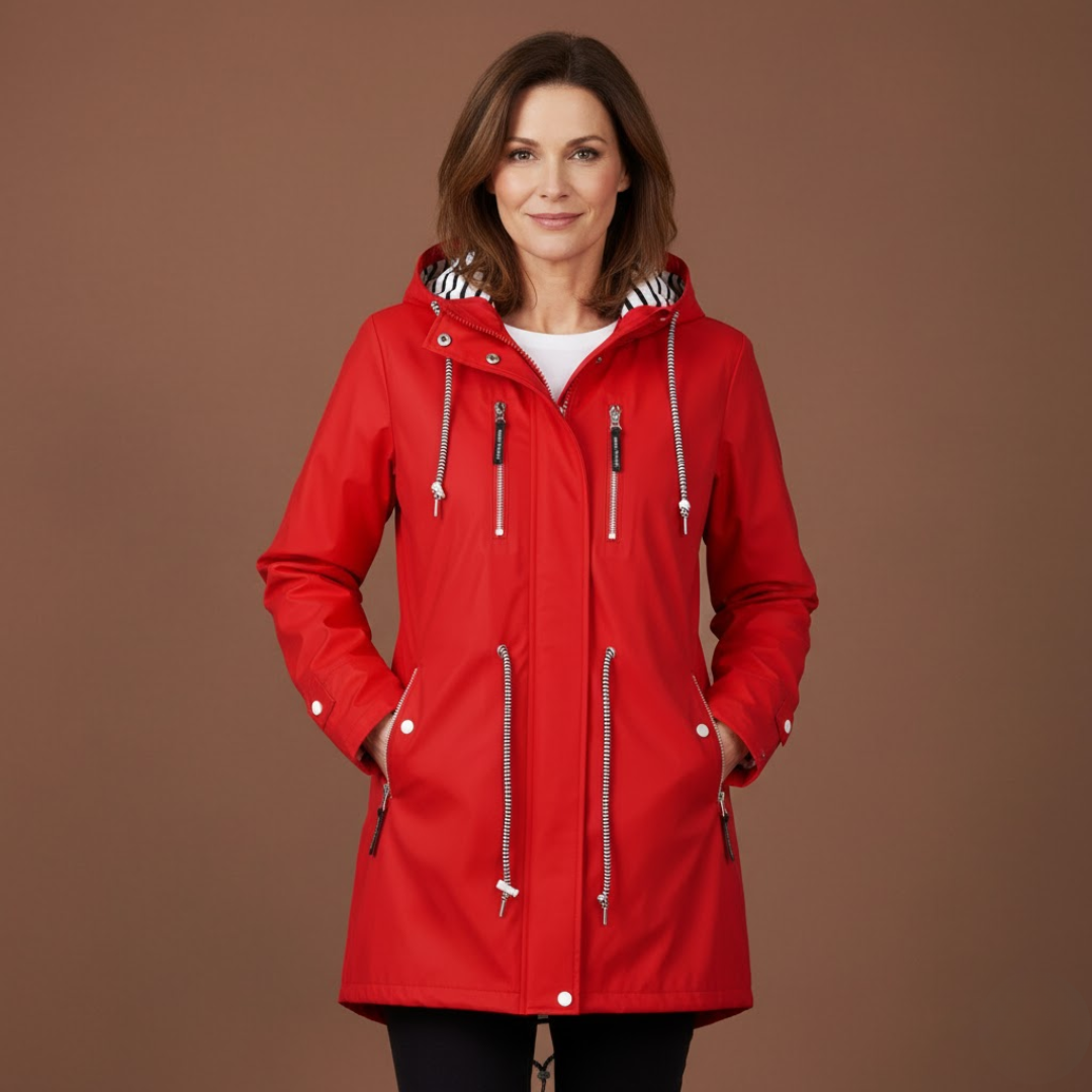 Eva | Veste coupe-vent à capuche pour femmes