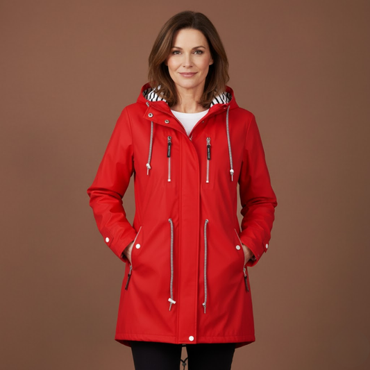 Eva | Veste coupe-vent à capuche pour femmes